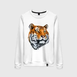 Женский свитшот хлопок Тигр
