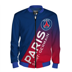 Мужской бомбер 3D ФК ПСЖ Paris Saint Germain