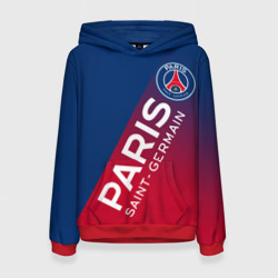 Женская толстовка 3D ФК ПСЖ Paris Saint Germain