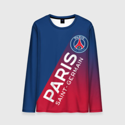 Мужской лонгслив 3D ФК ПСЖ Paris Saint Germain