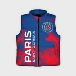 Детский жилет утепленный 3D ФК ПСЖ Paris Saint Germain