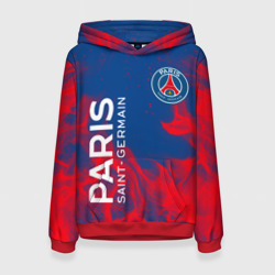 Женская толстовка 3D ФК ПСЖ Paris Saint Germain