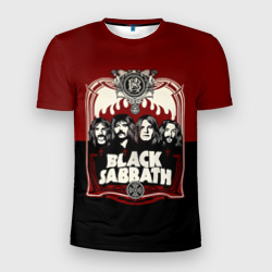 Мужская футболка 3D Slim Black Sabbath