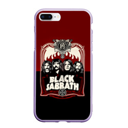 Чехол для iPhone 7Plus/8 Plus матовый Black Sabbath