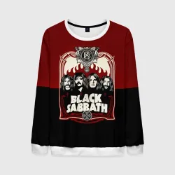 Мужской свитшот 3D Black Sabbath