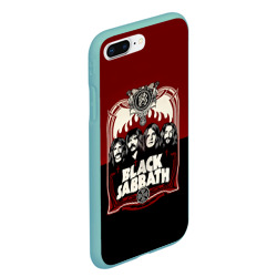 Чехол для iPhone 7Plus/8 Plus матовый Black Sabbath - фото 2