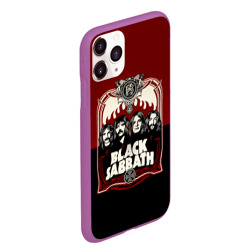 Чехол для iPhone 11 Pro Max матовый Black Sabbath - фото 2