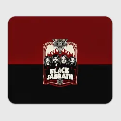 Прямоугольный коврик для мышки Black Sabbath