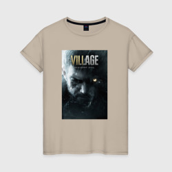 Женская футболка хлопок Resident Evil. Village