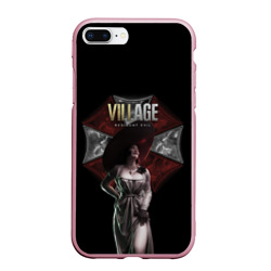 Чехол для iPhone 7Plus/8 Plus матовый Resident Evil. Lady Dimitrescu