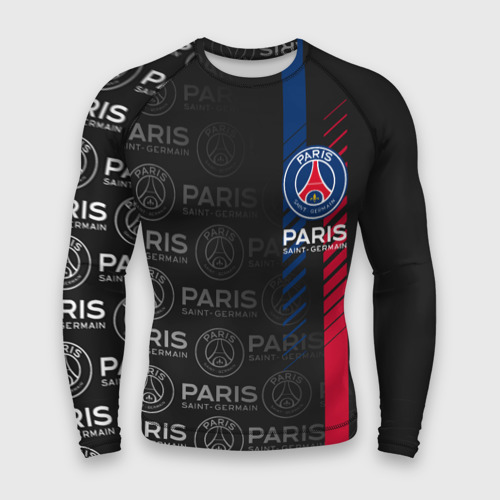 Мужской рашгард 3D ФК ПСЖ Paris Saint Germain, цвет 3D печать