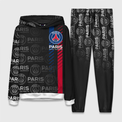 Женский костюм с толстовкой 3D ФК ПСЖ Paris Saint Germain