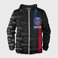 Мужская ветровка 3D ФК ПСЖ Paris Saint Germain