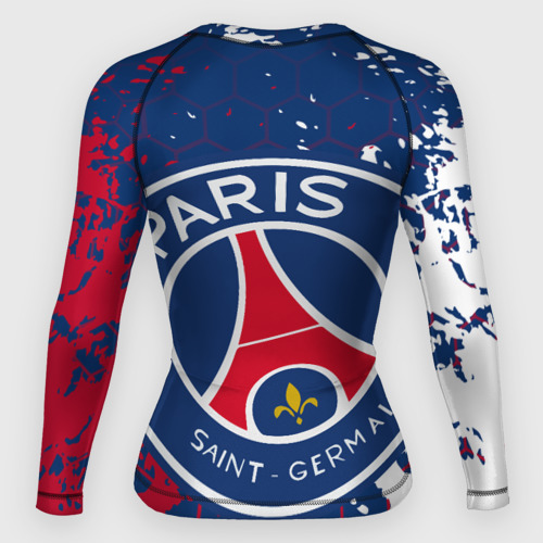 Женский рашгард 3D ФК ПСЖ FC PSG Paris SG, цвет 3D печать - фото 2