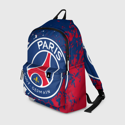 Рюкзак с принтом ФК ПСЖ FC PSG Paris SG, вид спереди №1