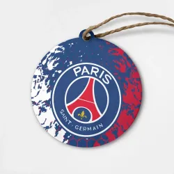 Деревянная игрушка круг ФК ПСЖ FC PSG Paris SG