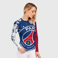 Женский рашгард 3D ФК ПСЖ FC PSG Paris SG - фото 2