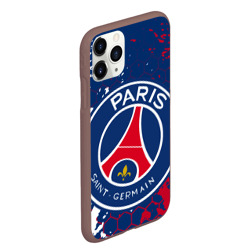 Чехол для iPhone 11 Pro Max матовый ФК ПСЖ FC PSG Paris SG - фото 2