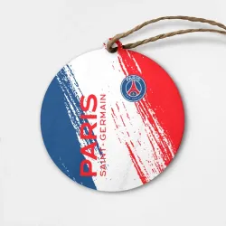 Деревянная игрушка круг ФК ПСЖ FC PSG Paris SG