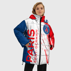 Женская зимняя куртка Oversize ФК ПСЖ FC PSG Paris SG - фото 2