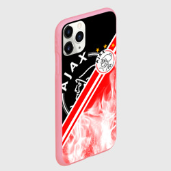 Чехол для iPhone 11 Pro Max матовый FC Ajax Amsterdam ФК Аякс - фото 2