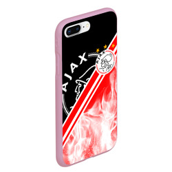 Чехол для iPhone 7Plus/8 Plus матовый FC Ajax Amsterdam ФК Аякс - фото 2