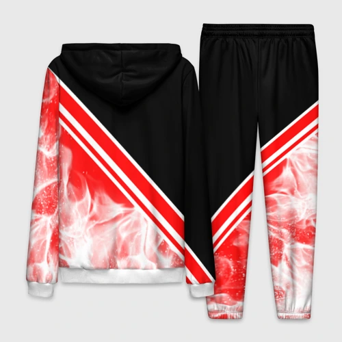Мужской 3D костюм с принтом FC Ajax Amsterdam ФК Аякс, вид сзади #1