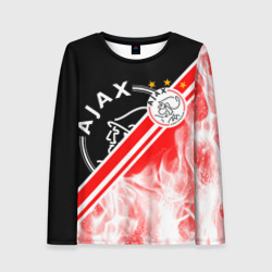 Женский лонгслив 3D FC Ajax Amsterdam ФК Аякс