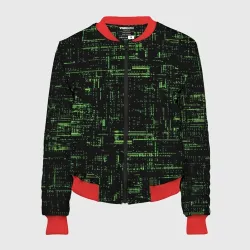 Женский бомбер 3D Схема