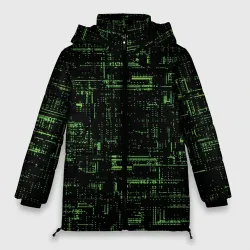 Женская зимняя куртка Oversize Схема