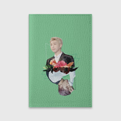 Обложка для паспорта матовая кожа RM x J-Hope