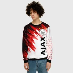 Мужской свитшот 3D FC Ajax Amsterdam ФК Аякс - фото 2