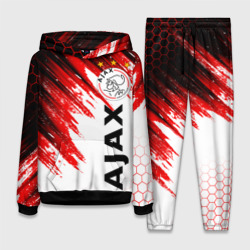 Женский костюм с толстовкой 3D FC Ajax Amsterdam ФК Аякс