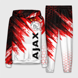 Женский костюм с толстовкой 3D FC Ajax Amsterdam ФК Аякс