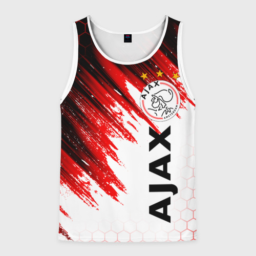 Мужская майка 3D FC Ajax Amsterdam ФК Аякс, цвет 3D печать