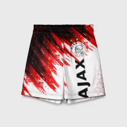 Детские спортивные шорты 3D FC Ajax Amsterdam ФК Аякс