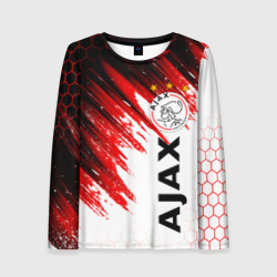 Женский лонгслив 3D FC Ajax Amsterdam ФК Аякс