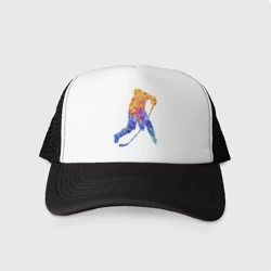 Кепка тракер с сеткой Хоккеист