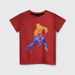 Детская футболка хлопок Хоккеист