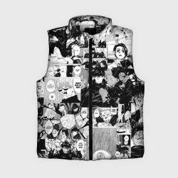 Женский жилет утепленный 3D Магическая Битва