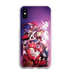 Чехол для iPhone XS Max матовый Gurren Lagann