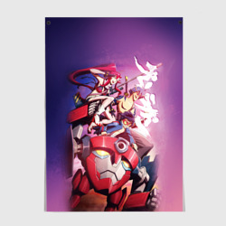 Постер Gurren Lagann