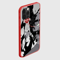 Чехол для iPhone 12 Pro Max Черный Аста демон Чёрный клевер - фото 2