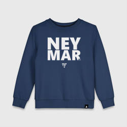 Детский свитшот хлопок Neymar Jr white logo