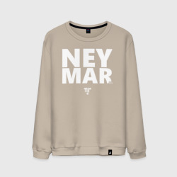 Мужской свитшот хлопок Neymar Jr white logo