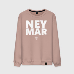 Мужской свитшот хлопок Neymar Jr white logo