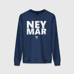 Женский свитшот хлопок Neymar Jr white logo