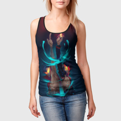 Женская майка 3D Kamina & Simon - фото 2