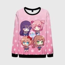 Мужской свитшот 3D Doki Doki Literature club