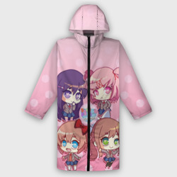 Мужской дождевик 3D Doki Doki Literature club